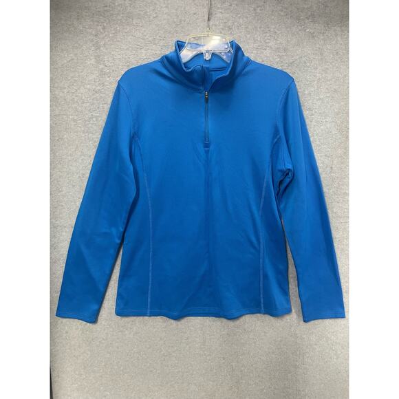 Spyder Baselayer Zip T Neck Top Size Large - Picture 1 of 5